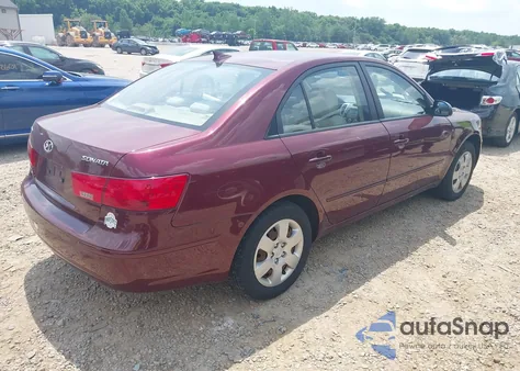 2009 Hyundai Sonata Gls from USA, damaged, VIN 5NPET46C39H481240